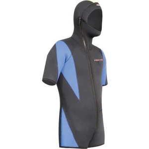 5mm Başlıklı Shorty (Kısa Kol) Scuba Tüple Dalış Elbisesi