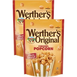 Werthers Orıgınal Caramel Popcorn 140 gr - Karamelli Patlamış Mısır x 2 Adet