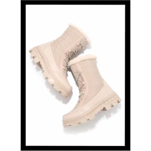 Bej Paraşüt  Kadın Bot & Bootie K02179144767