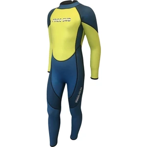 3mm Çocuk Sörf Scuba Tüplü Dalış Elbisesi Wetsuit Blue