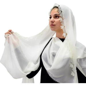 Iğne Oyalı Şifon Mevlüt Örtüsü