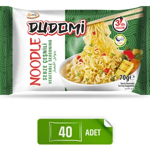40'lı Sebzeli Noodle Poşet 70 gr