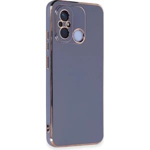 Xiaomi Redmi 12C Kılıf Olive Plated Lavanta Grisi