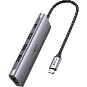Type-C To HDMI 3*usb 3.0 Çoklayıcı Hub ve Dönüştürücü Adaptör