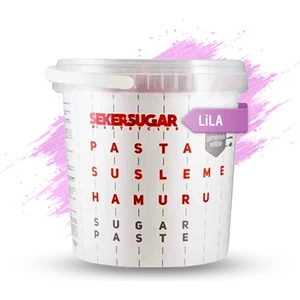 Şeker Şugar Şeker Sugar Şeker Hamuru Lila 1 kg