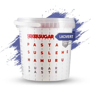 Şeker Şugar Şeker Sugar Şeker Hamuru Lacivert 1 kg