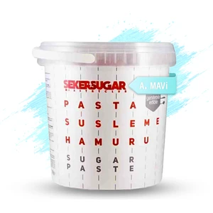 Şeker & Sugar Şeker & Sugar Şeker Hamuru Açık Mavi 1 kg