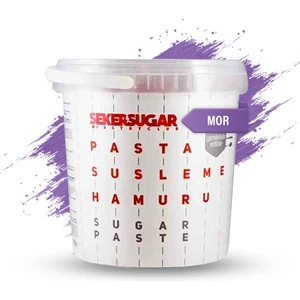 Şeker Şugar Şeker Sugar Şeker Hamuru Mor 1 kg