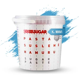 Şeker & Sugar Şeker & Sugar Şeker Hamuru Koyu Mavi 1 kg