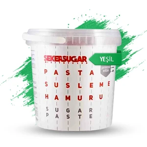 Şeker Şugar Şeker Hamuru Yeşil 1 kg