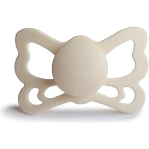 Butterfly Silikon Emzik - Cream 6-18 Ay