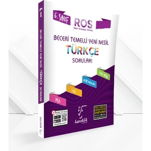 Karekök Yayıncılık 6. Sınıf Yeni Nesil Beceri Temelli Türkçe Soruları