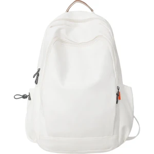 Love Home Büyük Kapasiteli Okul Çantası Kız Öğrenci Tüm Maç Düz Renkli Bilgisayar Sırt Çantası Erkek Retro Rahat Keten Sırt Çantası (Yurt Dışından)