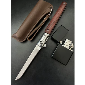 Kamp Outdoor Çelik M 390 Kahve Tanto Ağız  Çakı