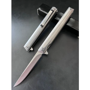 M390 Gümüş Üst Düzey Çelik Çakı