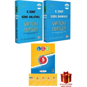 Başat Yayınları Editör Lgs 8 Sınıf Tüm Dersler Konu Anlatım-Soru Bankası-5 Deneme +