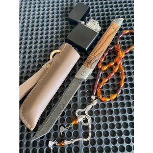 Damascus M 390 Tanto Ağız Çakı