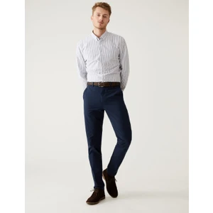 Marks & Spencer Saf Pamuklu Slim Fit Chino Pantolon