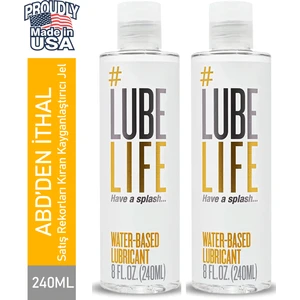 Lube Life  Jel Su Bazlı 2 x 240 ml