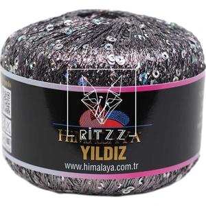 Yıldız 58117 Füme Simli Gümüş Pullu