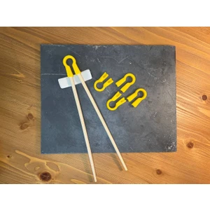 Asya Design 5 Adet Sushi Chopstick Tutma Aparatı (Chopstick Öğrenme Aparatı)