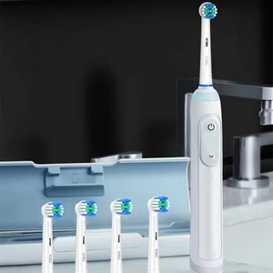 4 Adet  Oral B Uyumlu Şarjlı ve Pilli Diş Fırçası Yedek Başlığı