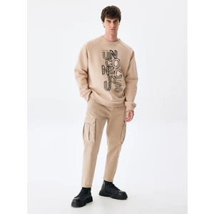 Bej Sweatshirt