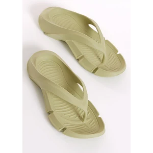 Tonny Black Kadın Çimen Yeşili Kalın Tabanlı Parmak Arası Eva Terlik