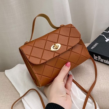 Brown Small Messenger Bag For Women Trend Female Shoulder Fiyat