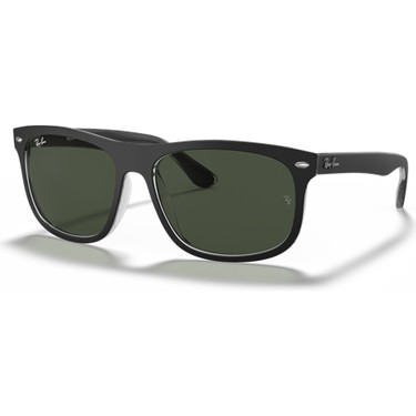 【美品】RayBanサングラスRB4226-F 6052/71 59ロ16 3N Lentes de sol RB4226 en Negro sobre Traslúcido y G-15 Verde