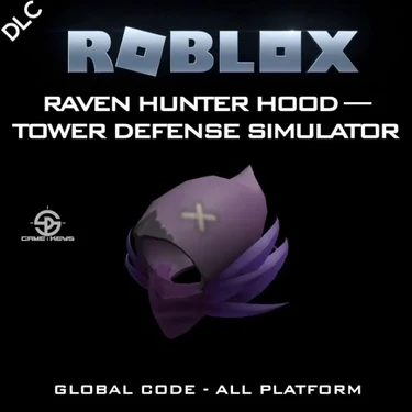 Roblox Raven Hunter Hood Tower Defense Simulator Dijital Oyun Anahtarı Tüm Platformlar