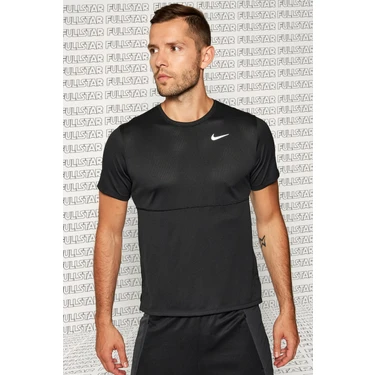 Nike Breathe Running Black Tee Nefes Alabilen Siyah Koşu