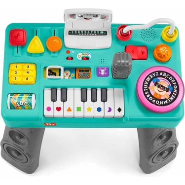 Fisher-Price Sesli ve Işıklı Eğlenceli Dj Aktivite Masası