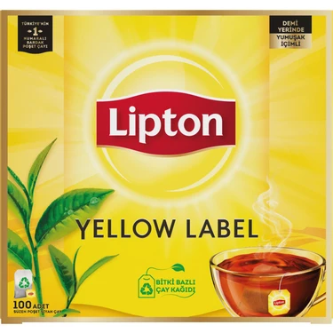 Lipton Yellow Label Bardak Poşet Çay 2gr