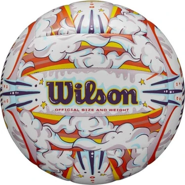 Mikasa Wilson Graffiti Peace Vb Plaj Voleybol Topu