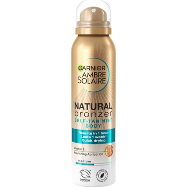 Garnier Ambre Solaire Natural Bronzer Güneşsiz Bronzlaştırıcı Sprey 150