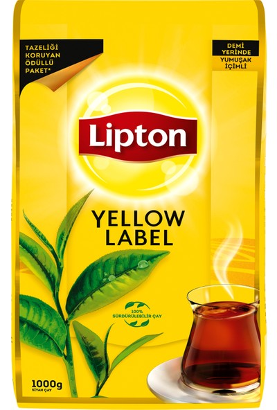 Lipton Yellow Label Dökme Çay 1000gr
