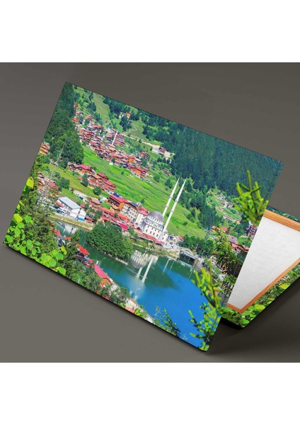 Uzungöl Camii Trabzon Uzungöl Manzarası Karadeniz Doğal Güzellikleri Kanvas Tablo fiyatları
