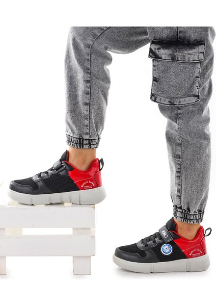 Cırtlı Fileli Erkek Çocuk Spor Ayakkabı 3011 modelleri