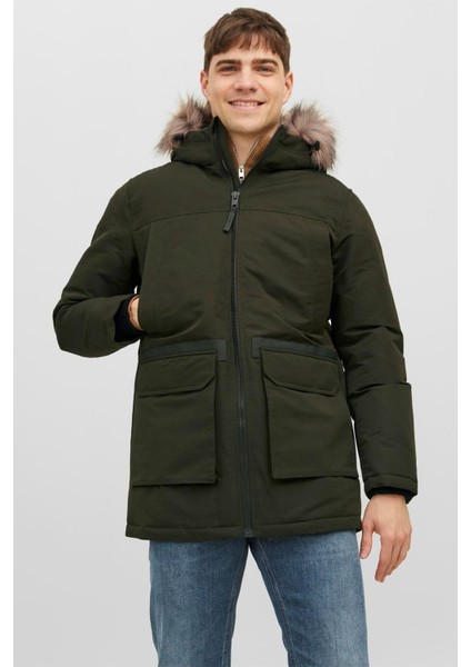 Jack & Jones Erkek Wing Parka