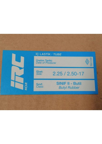 Iç Lastik 2.25/2.50-17 (8517)