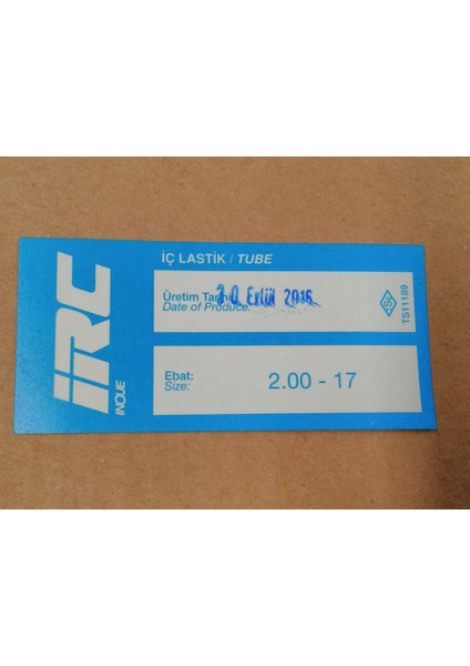 Iç Lastik 2.00-17 (8510)