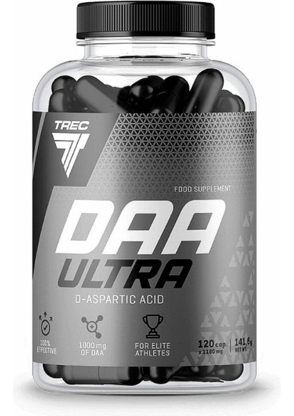 Daa Ultra 120 Kapsül ( D-Aspartic Acid) Aspartik Asit
