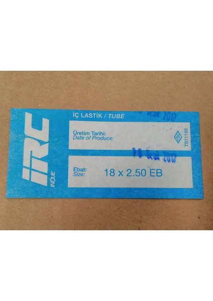 Iç Lastik 18X2.50 (Eb CR-202) (8509)