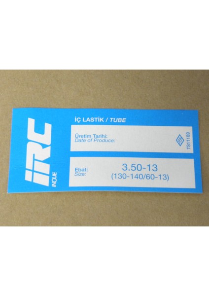 Iç Lastik 3.50-13 (Eğri Sibop) (8501)