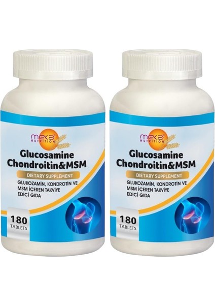 Glucosamine Chondroitin Msm 2 x 180 Tablet