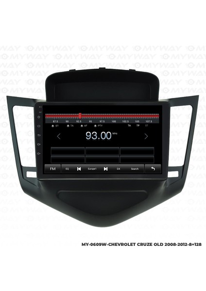Chevrolet Cruze Android 12 Multimedya Carplay 4gb RAM+64GB HDD 2008-2012 Navigasyon Ekran fırsatları