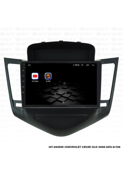 Chevrolet Cruze Android 12 Multimedya Carplay 4gb RAM+64GB HDD 2008-2012 Navigasyon Ekran indirimleri