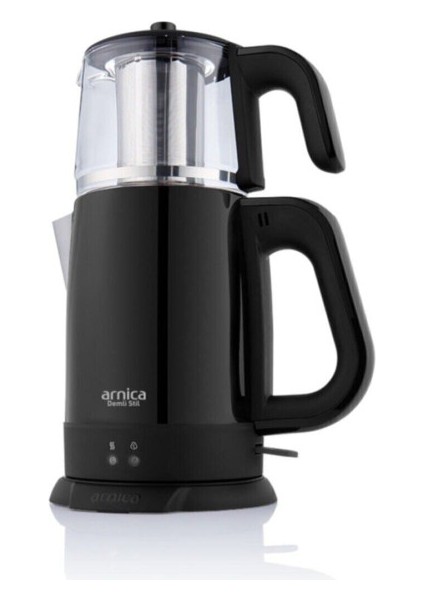 IH33205 Demli Stil 1800 W Cam Demlikli Çay Makinesi Siyah fırsatları