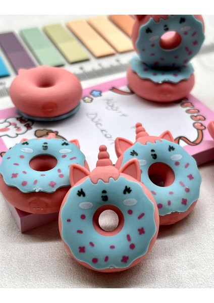 Kawaii Donut Pembe Silgi indirimleri
